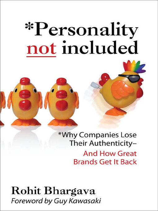 Title details for Personality Not Included by Rohit Bhargava - Available